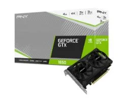 VGA PNY GeForce GTX 1650 4Gb GDDR6 (VCG16504D6DFPPB)