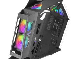 Semitorre Mars Gaming ARGB S/F USB2/3 mATX Negra (MC61)