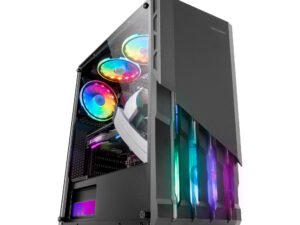 Semitorre Mars Gaming Frontal Acero Sin/F ATX (MCX2)