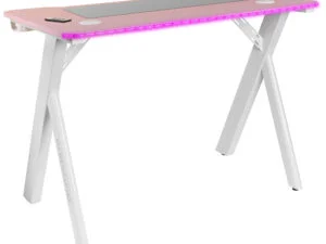 Mesa Mars Gaming RGB con mando 100cm Rosa (MGD100RGBP)