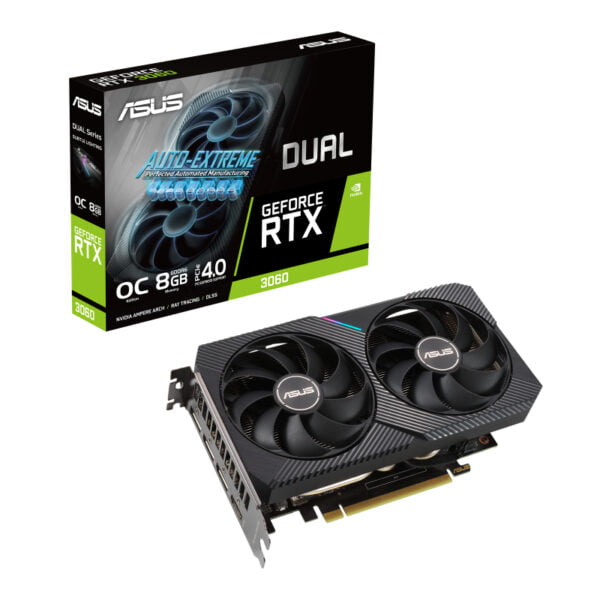 ASUS DUAL-RTX3060-O8G 8Gb GDDR6 (90YV0GB5-M0NA00)