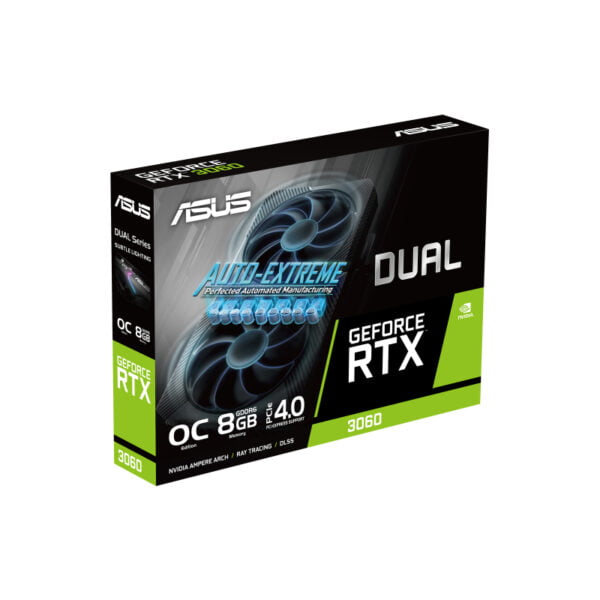 ASUS DUAL-RTX3060-O8G 8Gb GDDR6 (90YV0GB5-M0NA00)