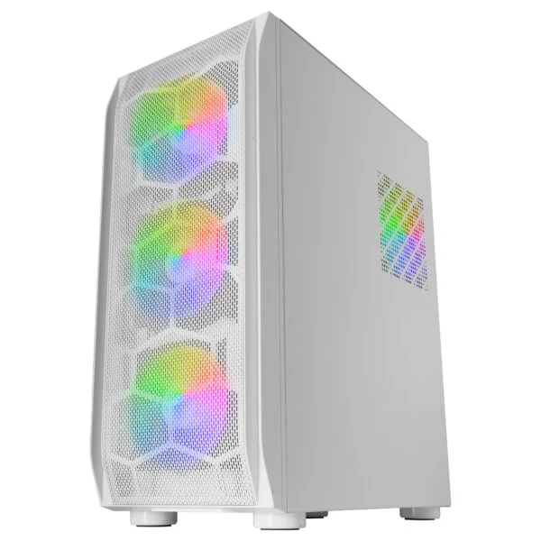 Caja Mars Gaming MC-KX XXL ARGB Sin/F Blanca (MCKXW)