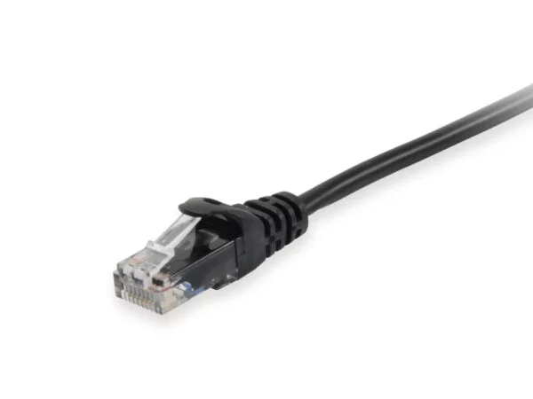 Latiguillo EQUIP U/UTP Cat.6 1m Negro (EQ625450)