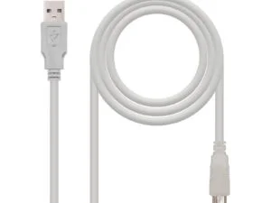 Nanocable USB 2.0 A/M-B/M 1.8m Beige (10.01.0103)