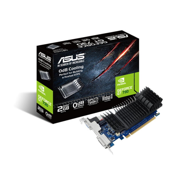 ASUS Nvidia GT730 2Gb GDDR5 PCIe2.0 (GT730-SL-2GD5-BRK)