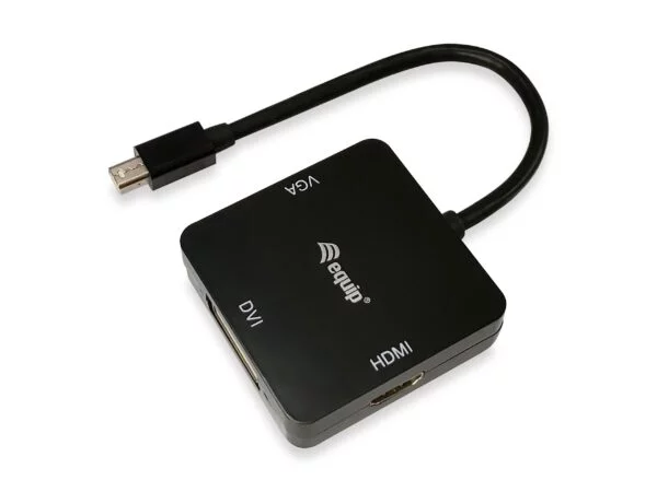 Adaptador EQUIP Mini Dp a HDMI/DVI/VGA (EQ133439)