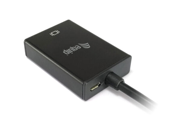 Adaptador EQUIP VGA-M a HDMI-H jack3.5 (EQ119038)