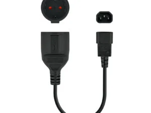 Nanocable Adaptador C14/M-CEE7/H 25cm (10.22.0901)