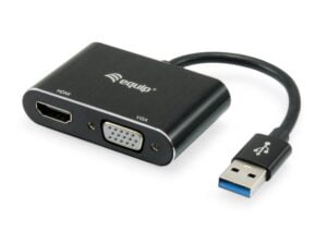 Adaptador EQUIP USB3.0 a HDMI / VGA (EQ133386)