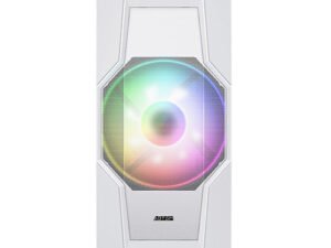 Torre ABYSM Danube Hron ARGB S/F ATX Blanca (AB812106)