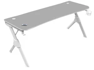 Mesa Mars Gaming 160x60x74cm Blanco (MGDXLW)