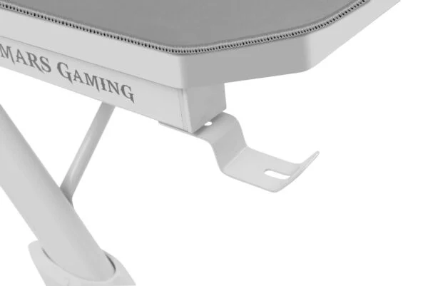 Mesa Mars Gaming 140x60 x75cm Blanca (MGD140W)