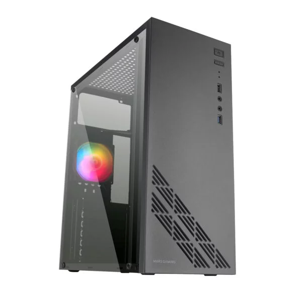 Semitorre Mars Gaming RGB 120mm S/F Negro (MC100)