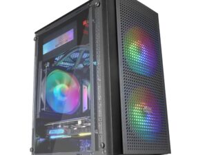 Semitorre Mars Gaming RGB 120mm S/F Negro (MC300)