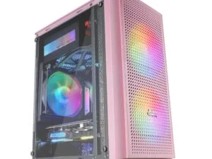 Semitorre Mars Gaming RGB 120mm S/F Rosa (MC300P)