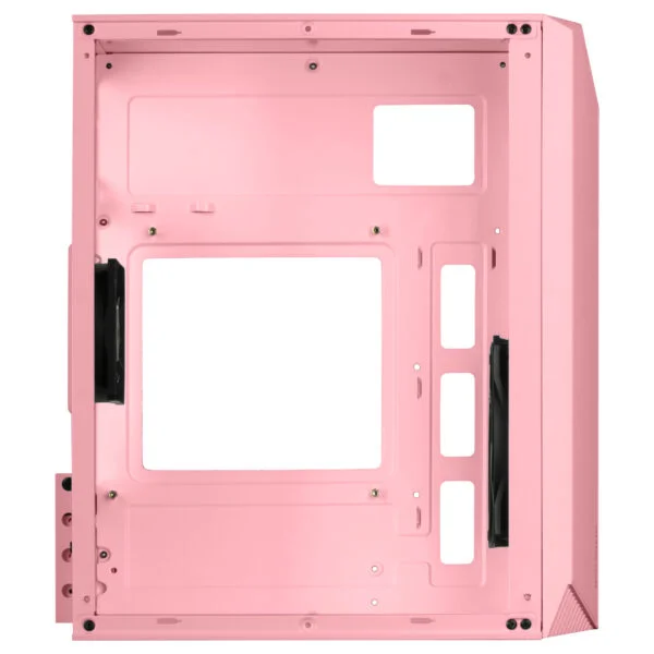 Caja Mars Gaming ARGB S/F mATX Mini-ITX Rosa (MCS1P)