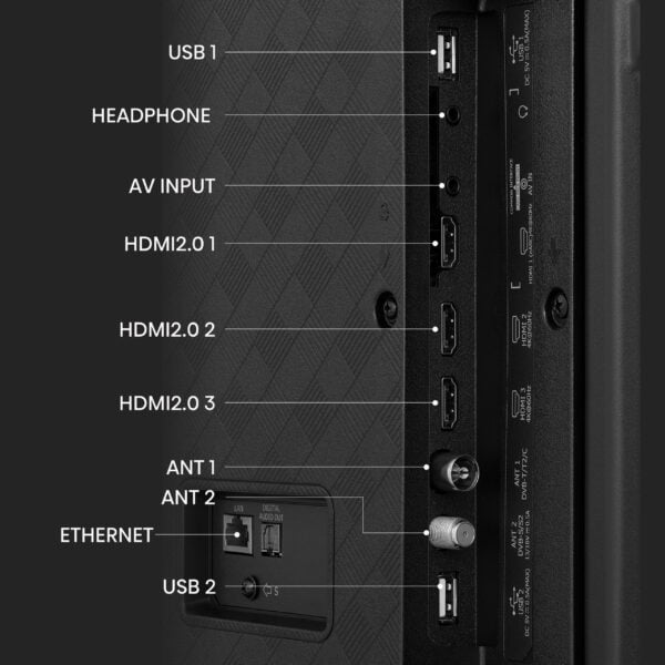 Tv HISENSE 43 UHD 4K HDMI USB (43A6K)