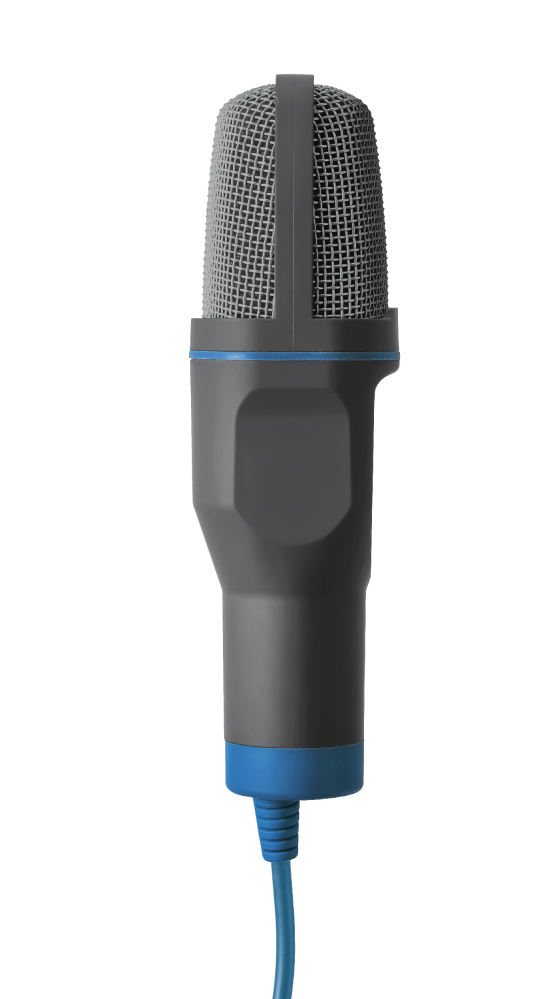 Micrófono de Sobremesa Trust 3.5mm USB Negro (23790)