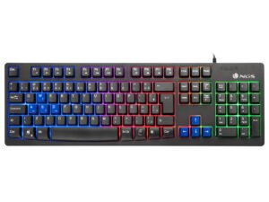 Teclado Gaming NGS Multimedia USB Negro (GKX-300)