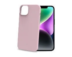 Funda CELLY Planet Eco iPhone 15 Rosa (PLANET1053PK)