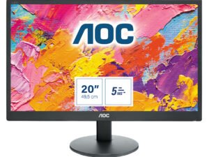 Monitor AOC 20 E2070SWN WLED TN HD+ 5ms VGA Negro