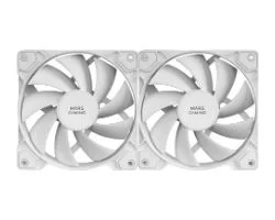 Kit 2x Ventilador Mars Gaming 120mm Blanco (MFPWMX2W)