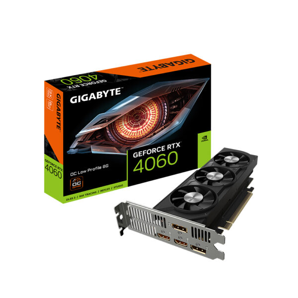 GIGABYTE Nvidia RTX­ 4060 8Gb OC GDDR6 (GV-N4060OC-8GL)