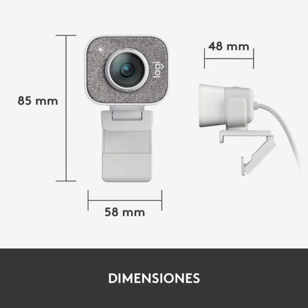 WebCam LOGITECH StreamCam FHD USB-C Blanca (960-001297)