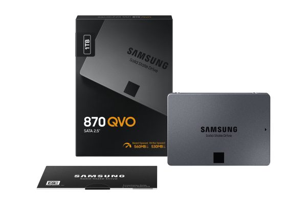 SSD Samsung 870 QVO 2.5 1Tb SATA3 QLC (MZ-77Q1T0BW)