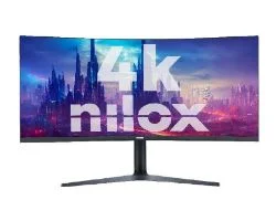 Monitor Gaming NILOX 34 UWQHD Curvo Negro (NXM344KD11)