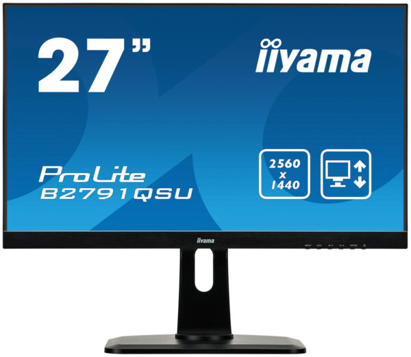 Monitor IIYAMA 27 QHD DVI HDMI DP Negro (B2791QSU-B1)
