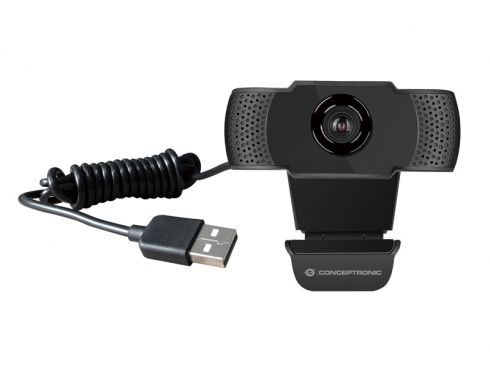 WebCam CONCEPTRONIC FHD USB Autofocus Micro (AMDIS01B)