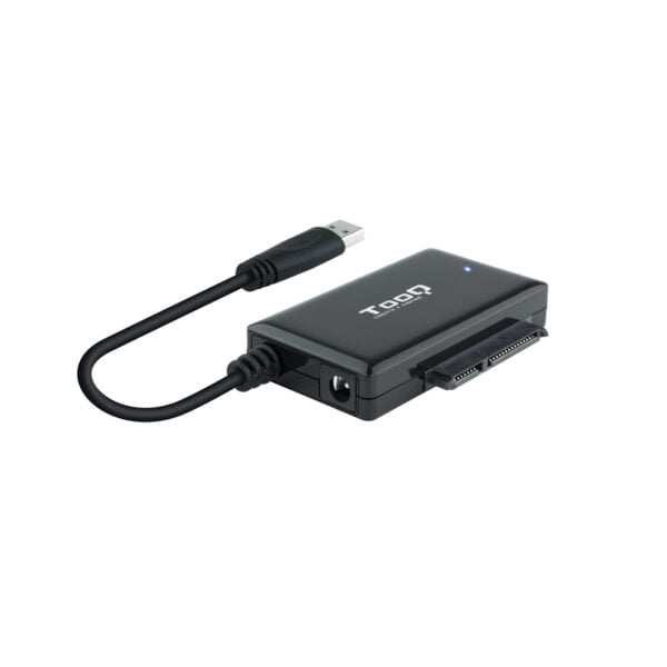 Adaptador TOOQ USB-A a SATA 2.5/3.5 Negro (TQHDA-01A)