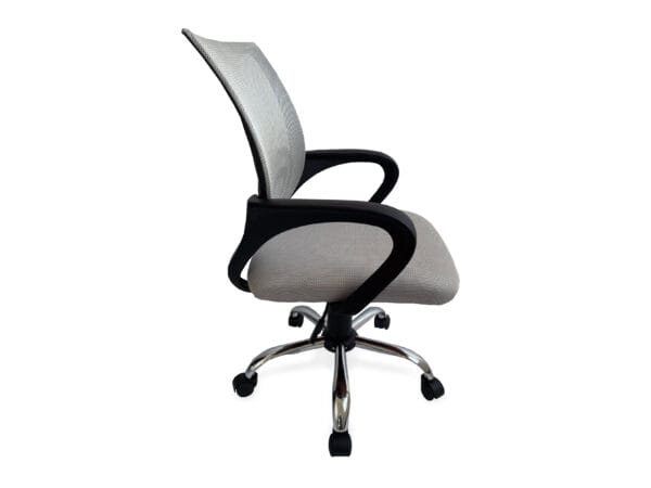 Silla de Oficina EQUIP Malla Gris Clara (EQ651015)