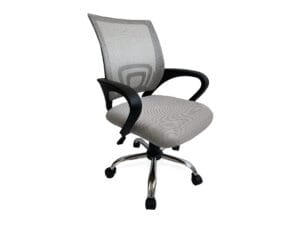 Silla de Oficina EQUIP Malla Gris Clara (EQ651015)