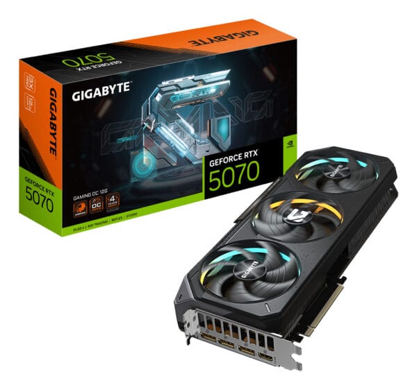 GIGABYTE RTX5070 OC 12Gb GDDR7 (GV-N5070GAMING OC-12GD)