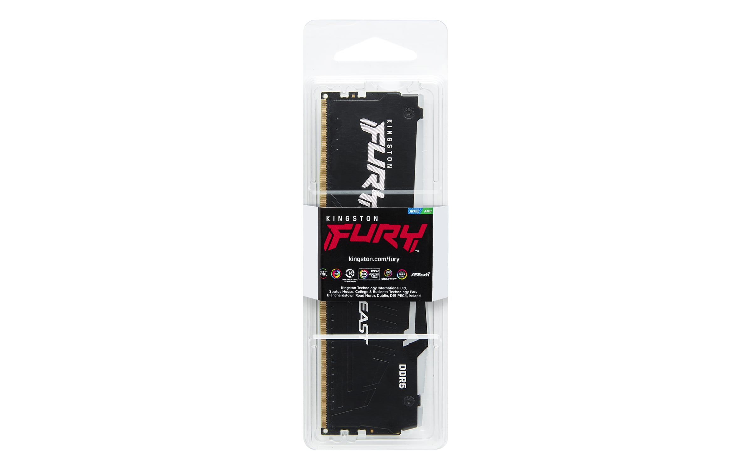 Módulo Kingston FURY Beast 16Gb DDR5 (KF560C30BBEA-16) Módulo Kingston FURY Beast 16Gb DDR5 (KF560C30BBEA-16)