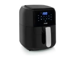 Freidora por Aire Princess 1400W 5.5L Negra