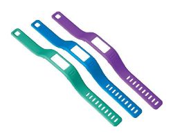 Correa Vivofit "G" morado/turquesa/azul