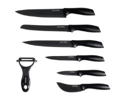 Juego cuchillos CECOTEC Titanium 7unid.