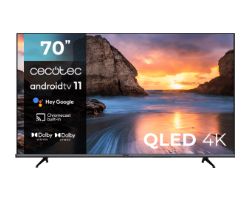 TV CECOTEC VQU11070+S 70" QLED 4K HDMI Smart TV TV CECOTEC VQU11070+S 70" QLED 4K HDMI Smart TV