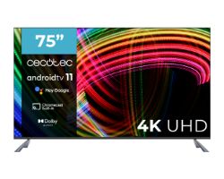 TV CECOTEC ALU30075S 75" LED 4K UHD Smart TV TV CECOTEC ALU30075S 75" LED 4K UHD Smart TV