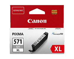 Tinta Canon CLI-571GY XL Gris 11ml 289 pág