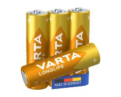 Pilas Varta Longlife AA Blister 4