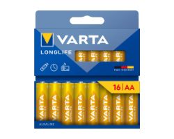 Pilas VARTA Longlife AA Pack 16unidades Pilas VARTA Longlife AA Pack 16unidades