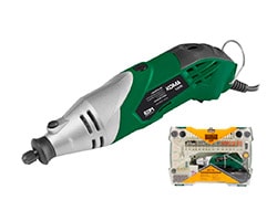 Rotativa Koma 170W con accesorios EDM maletin