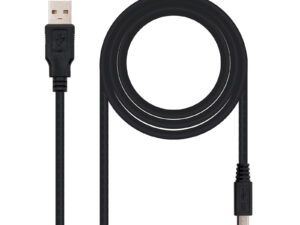 Nanocable USB-A/M a Micro USB-B/M 3m Negro