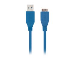 Nanocable USB-A/M a mUSB-B/M 1.0m Azul