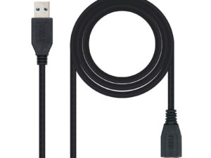 Nanocable USB-A/M a mUSB-B/M 2m Negro